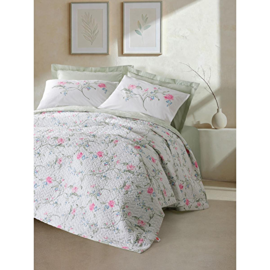 Cotton Box Çift Kişilik Complete Set Olina Yeşil