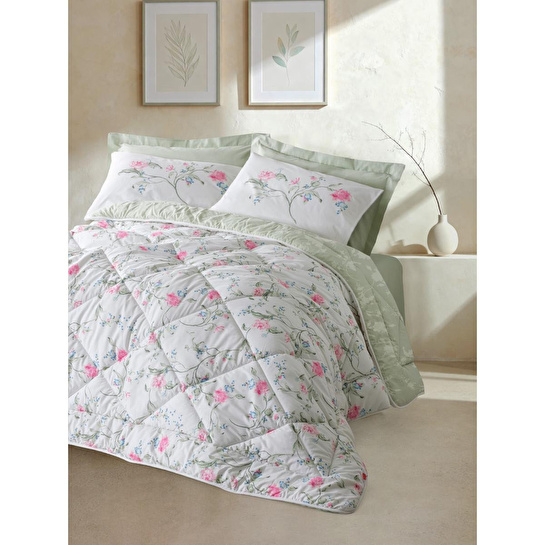 Cotton Box Tek Kişilik Uyku Seti Olina Yeşil