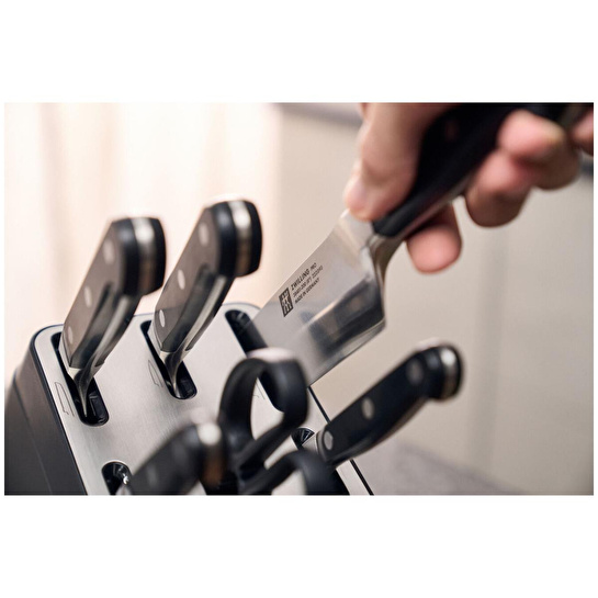 Zwilling Pro Blok Bıçak Seti Kendinden Bilemeli, 7-parça
