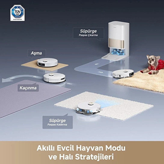 Dreame L40s Pro Ultra Robot Süpürge, 19.000 Pa Emiş Gücü