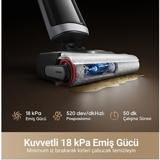Dreame H14 Dual Akıllı Islak Kuru Süpürge