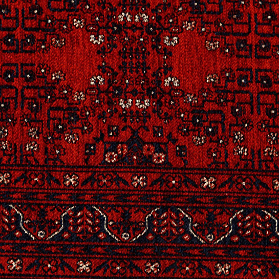 Mudo Home Jina Bold Hali Kirmizi Laci̇vert 200x300