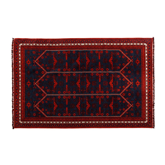 Mudo Home Jina Hali Kirmizi Laci̇vert 200x300