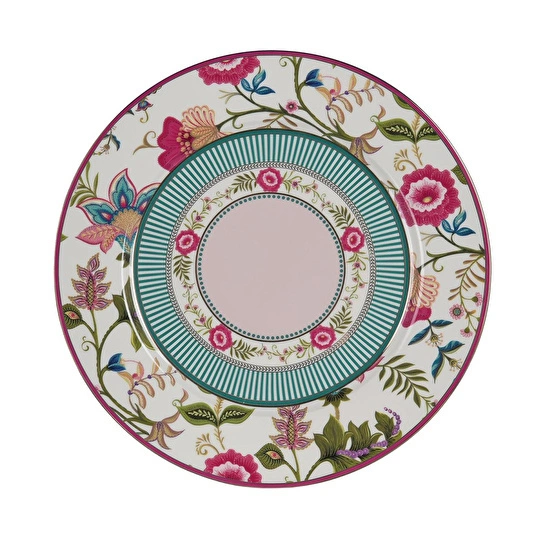 Lucky Art Florine Bone 27 Cm 6lı Tabak Seti