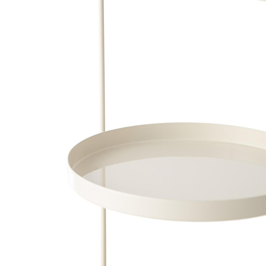 Mudo Home Kare Bej Metal Düzenleyi̇ci̇