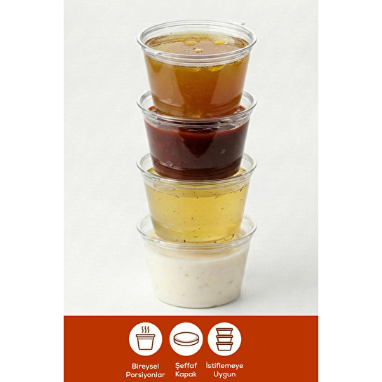 Vienev 2'li Dondurucuya Uygun Saklama Kabı – 120 Ml İlik, Tavuk Suyu, Sos Saklama Kabı