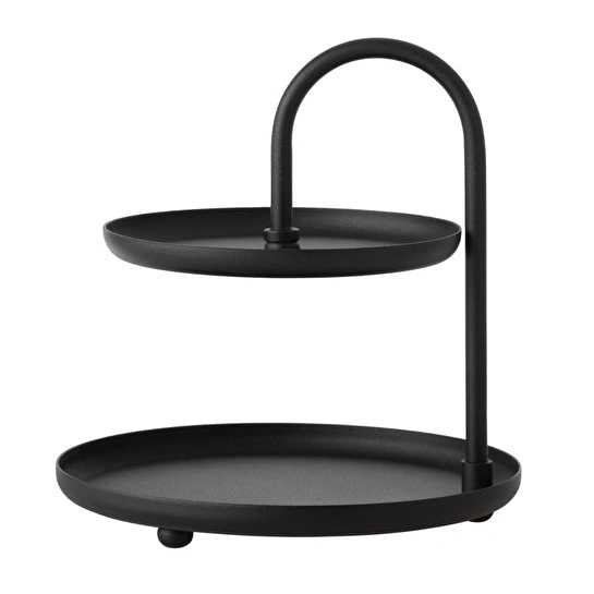 Mudo Home Orta Boy Si̇yah Metal Düzenleyi̇ci̇