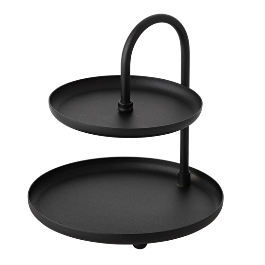 Mudo Home Orta Boy Si̇yah Metal Düzenleyi̇ci̇