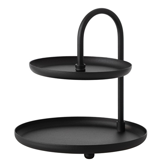 Mudo Home Orta Boy Si̇yah Metal Düzenleyi̇ci̇