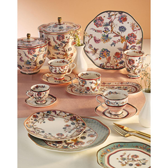 Lucky Art Serenity Bone 20 Cm 6li Tabak Seti