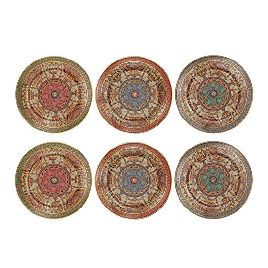 Lucky Art Rosea Bone 20 Cm 6li Tabak Seti