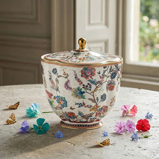 Lucky Art Serenity Bone Buyuk By Kavanoz