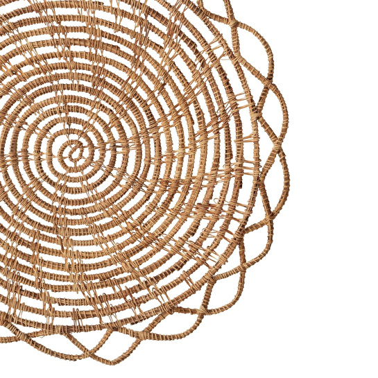 Mudo Home Palm Root Yuvarlak Ameri̇kan Servi̇si̇ 35cm