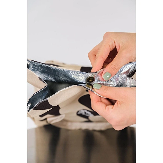 Emaylabxpeppythings Milky Termal Yemek Taşıma Çantası – Isı Yalıtımlı, Su Geçirmez Beslenme Çantası