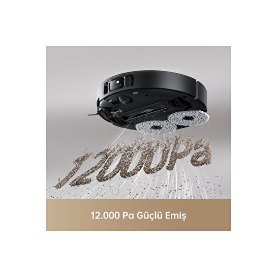 Dreame X40 Ultra Robot Süpürge Siyah