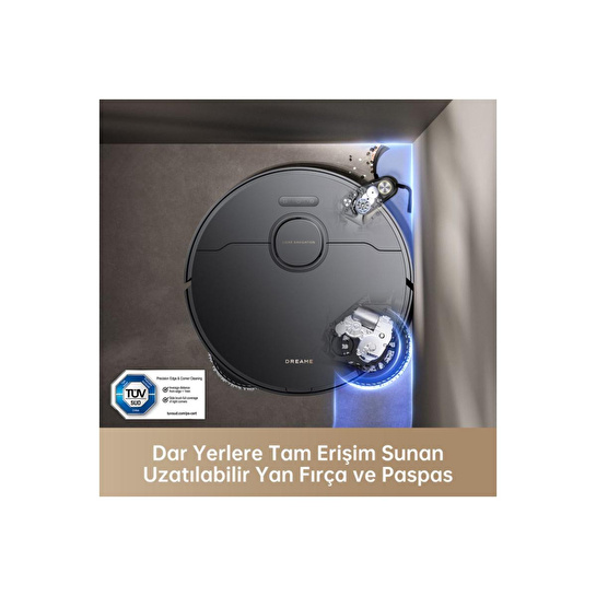 Dreame X40 Ultra Robot Süpürge Siyah