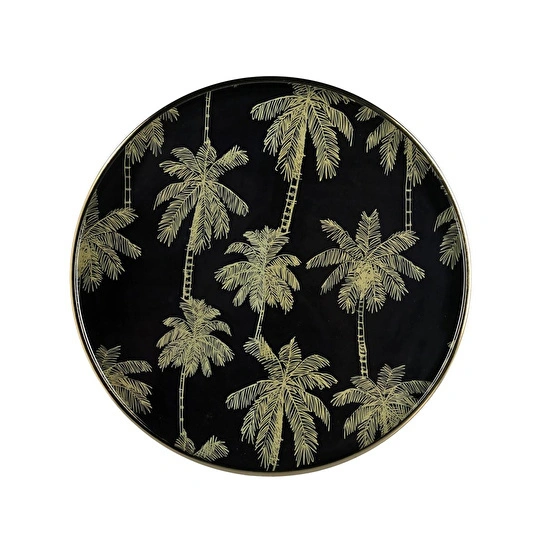 Lucky Art Palm Breeze Dekoratif Tepsi 36cm