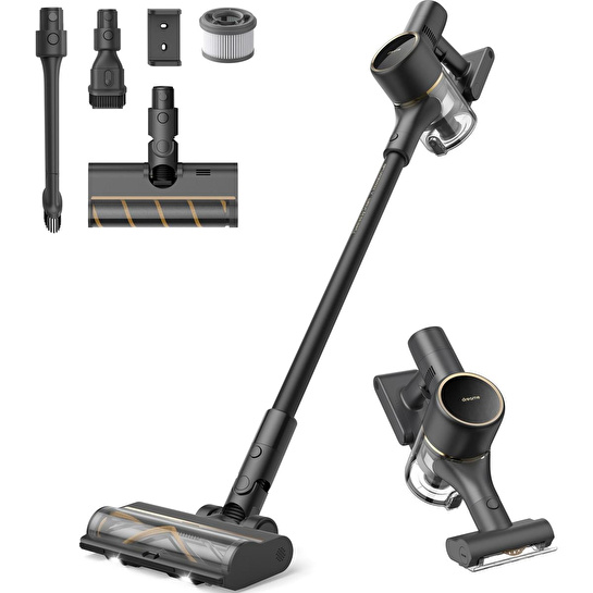 Dreame R10 Pro Dikey Süpürge, 65 Dakika Uzun Çalışma Süreli Dikey Süpürge, Hafif Ve Anti-tangle Özellikli, Sert Zemin