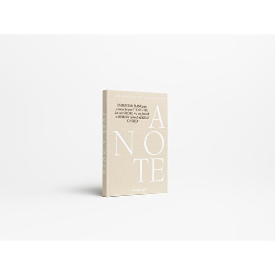 Printworks Bej Not Defteri - Just A Note