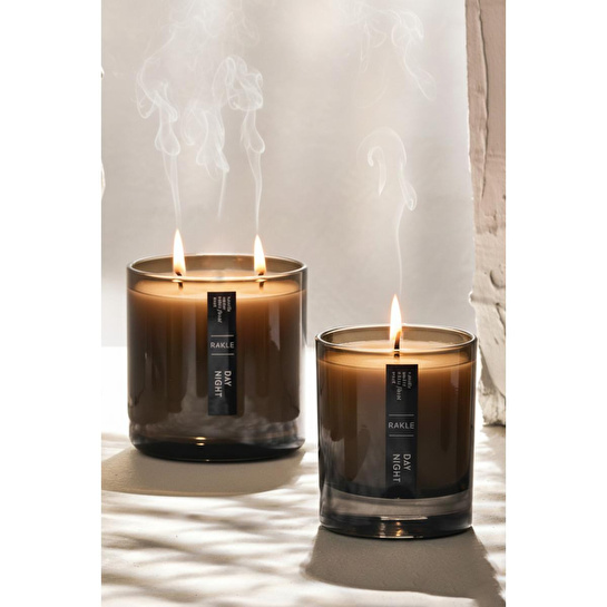 Rakle Neo Day Night Black Amber&patchouli Kokulu 2'li Mum Seti Füme 200 Gr - 480 Gr