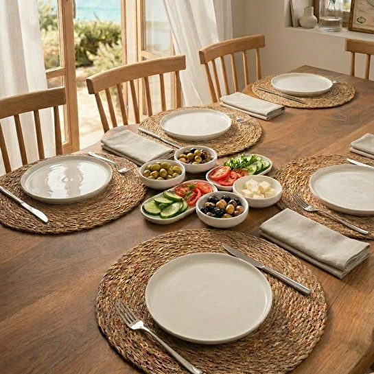 Bernardo Lily 12 Parça Kahvaltı Takımı Beyaz