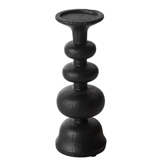 Mudo Home Black Stone Mumluk 8x8x22 Cm