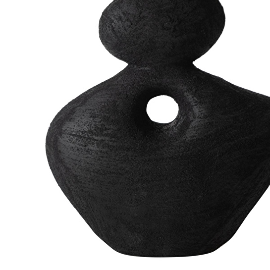 Mudo Home Black Stone Bi̇blo 21x10x28 Cm