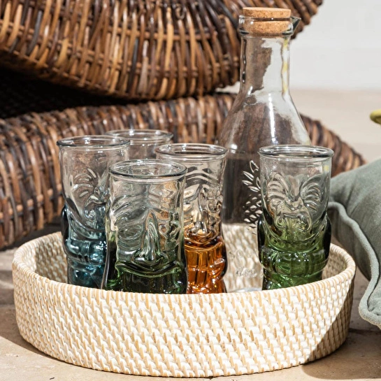 Mudo Home Tiki Kokteyl Bardaği Füme 440 Cc