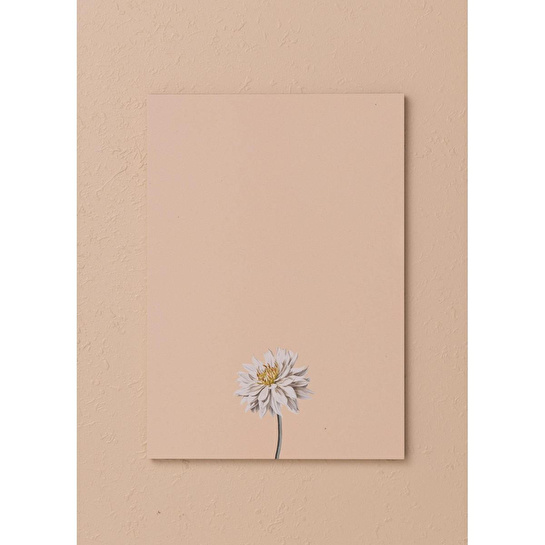 The Mia Art Line Mini Notluk Dahlia 15 X 21 Cm 40 Yaprak