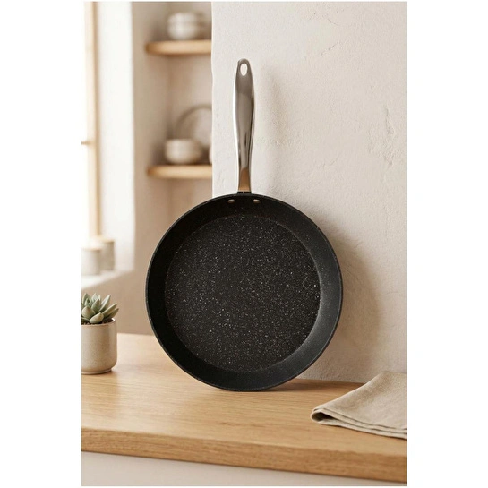 Bernardo Chef Line Granit Tava Siyah 28cm