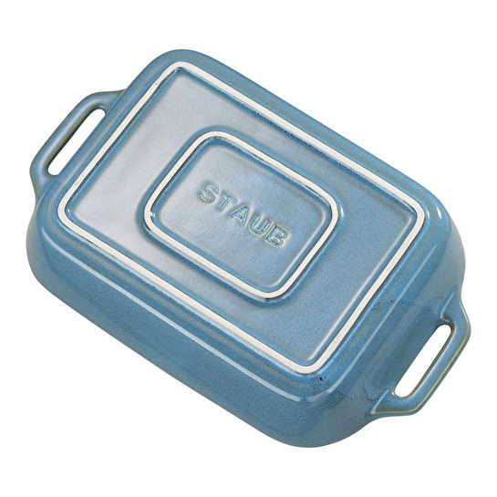 Staub Seramik Dikdörtgen Fırın Kabı 27 X 19 Cm