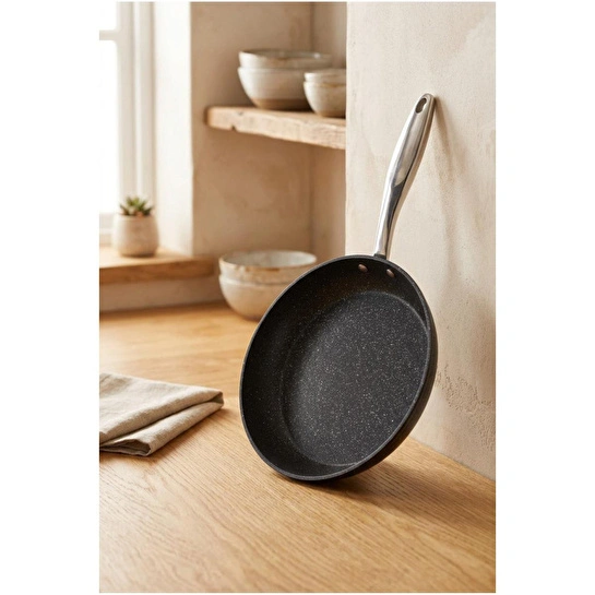 Bernardo Chef Line Granit Tava Siyah 24cm