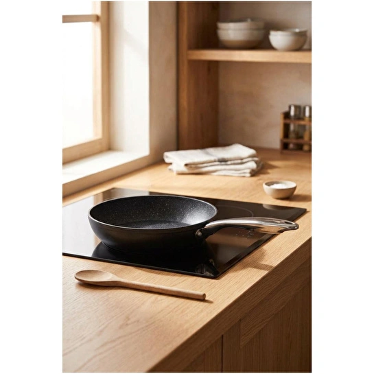 Bernardo Chef Line Granit Tava Siyah 24cm