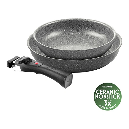 Ballarini Torre Kızartma Tavası Seti 24-28cm