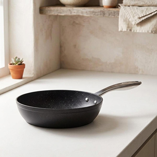 Bernardo Chef Line Granit Tava Siyah 22cm