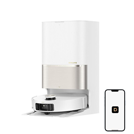Dreame X50 Pro Ultra Complete Robot Süpürge Beyaz, 30.000pa Emiş Gücü
