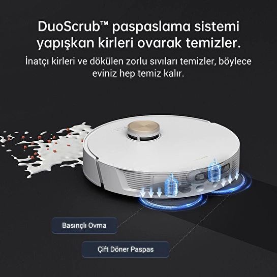 Dreame L20 Ultra Complete Robot Süpürge, Otomatik Paspas Çıkarma Ve Kaldırma, Yıkama Ve Kurutma, 7.000pa Emiş, Kendi Kendini Boşal