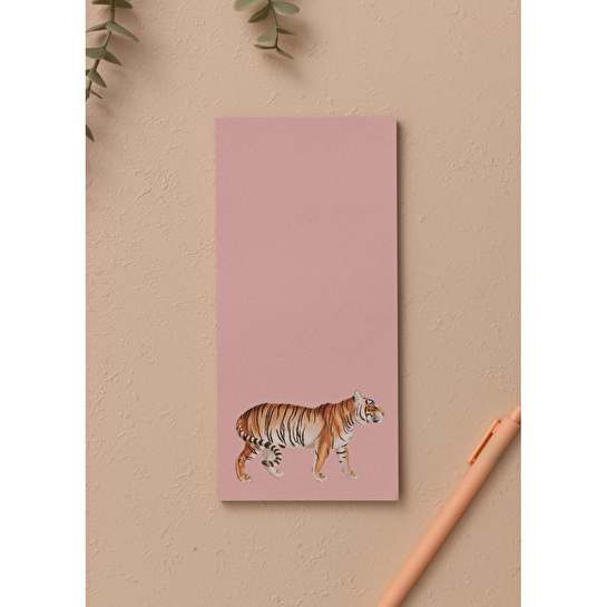 The Mia Art Line Mini Notluk Tiger 10 X 21 Cm 40 Yaprak