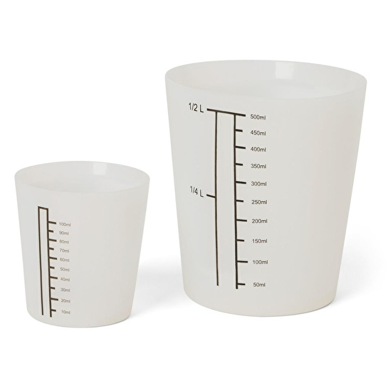 Tchibo Ölçü Kabı, 2 Adet, Esnek
