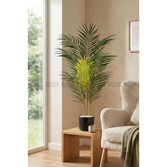 Biçiçek 110 Cm 3 Gövdeli Yapay Areka Ağacı