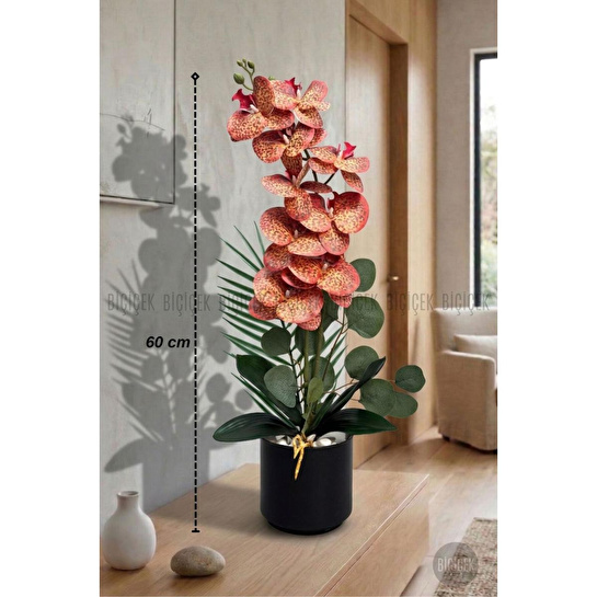 Biçiçek Yapay Phalaenopsis Orkide Buyuk Boy