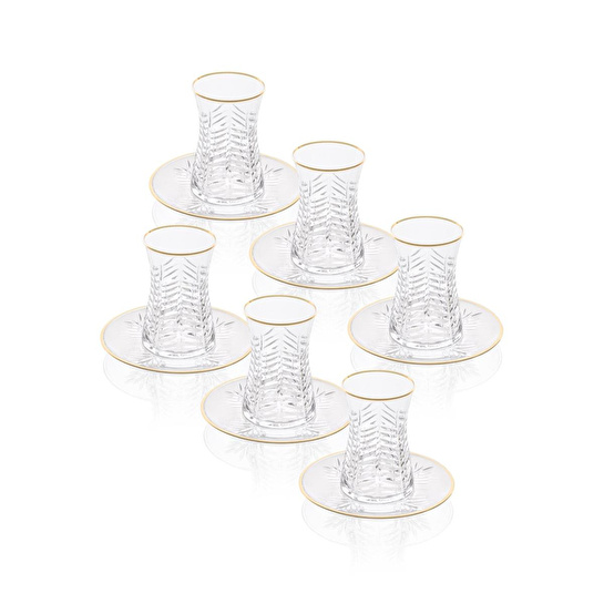 The Mia Wheat Çay Seti Gold 12 Parça