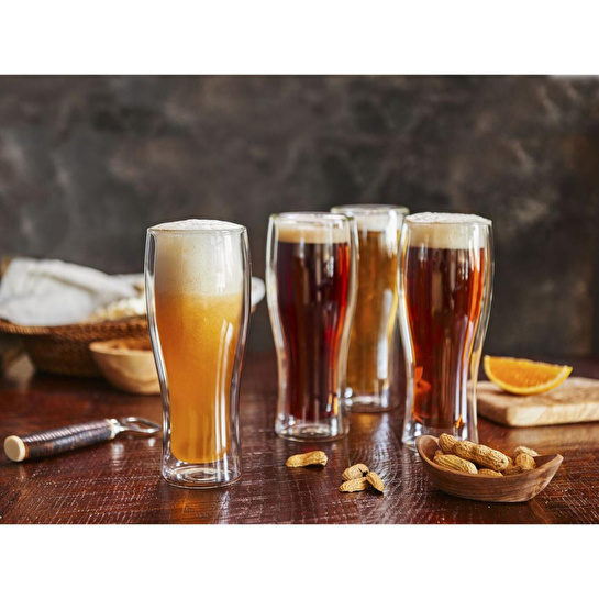 Zwilling Sorrento Çift Camlı 2'li Bira Bardağı Seti