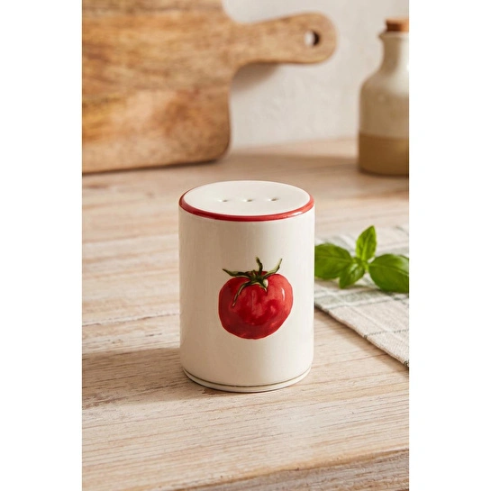 Rakle X Bengi Kurtcebe Pomodoro 2'li Tuzluk-biberlik Seti 6 Cm