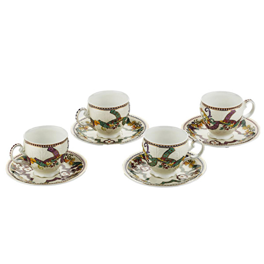 Lucky Art Velora Bone 4’lü Çay Fincanı Seti 175 Ml