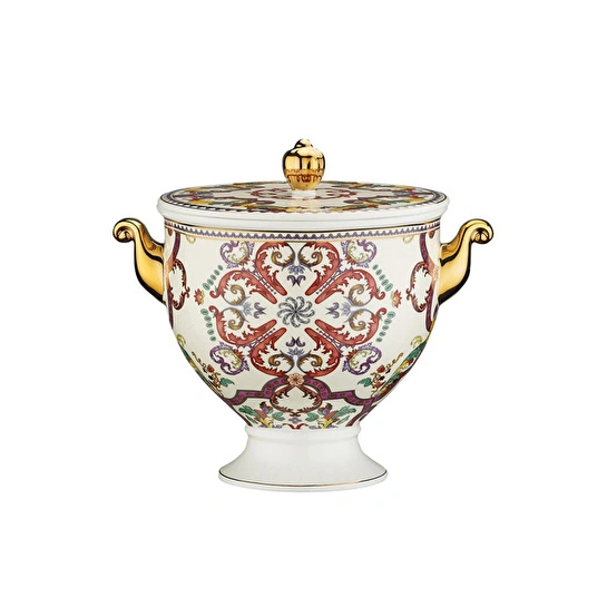 Lucky Art Velora Bone 17 Cm Kulplu Kavanoz