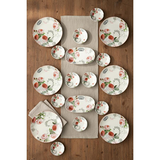 Bernardo Mono 18 Parça Kahvaltı Takımı