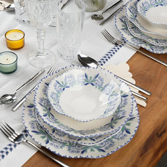 Bernardo Marlen 24 Parça Porselen Yemek Takımı