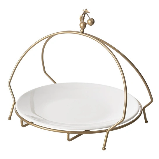 Mudo Home Ki̇raz Standli Sunumluk 27 Cm