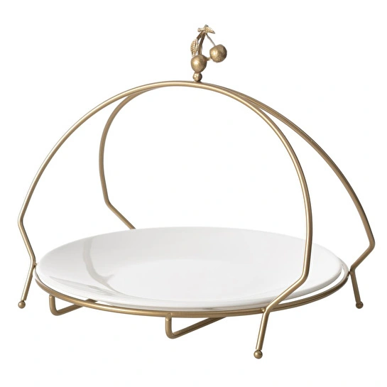 Mudo Home Ki̇raz Standli Sunumluk 27 Cm